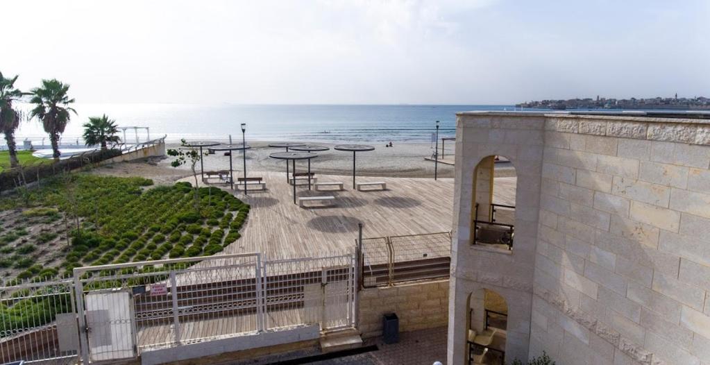 Acco Beach Hotel Acre Exterior foto